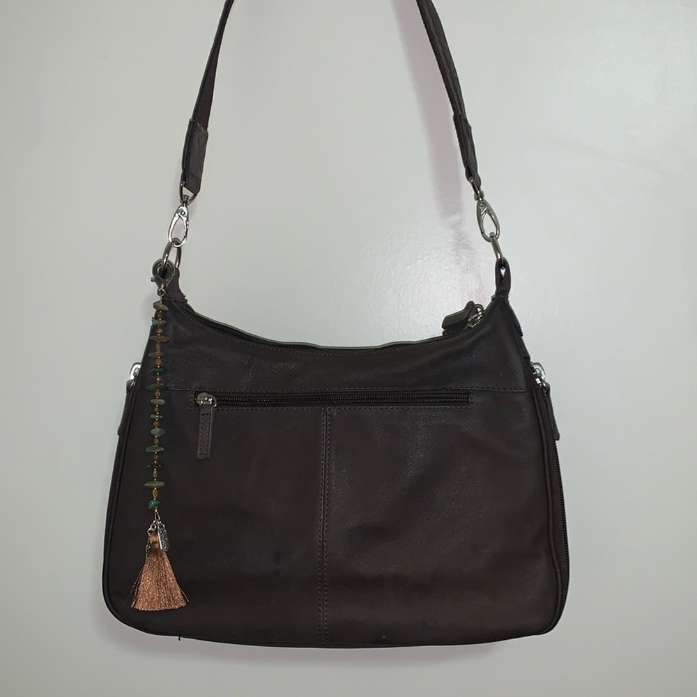 Gun Tote’n Mama’s
Brown Leather Shoulder Bag